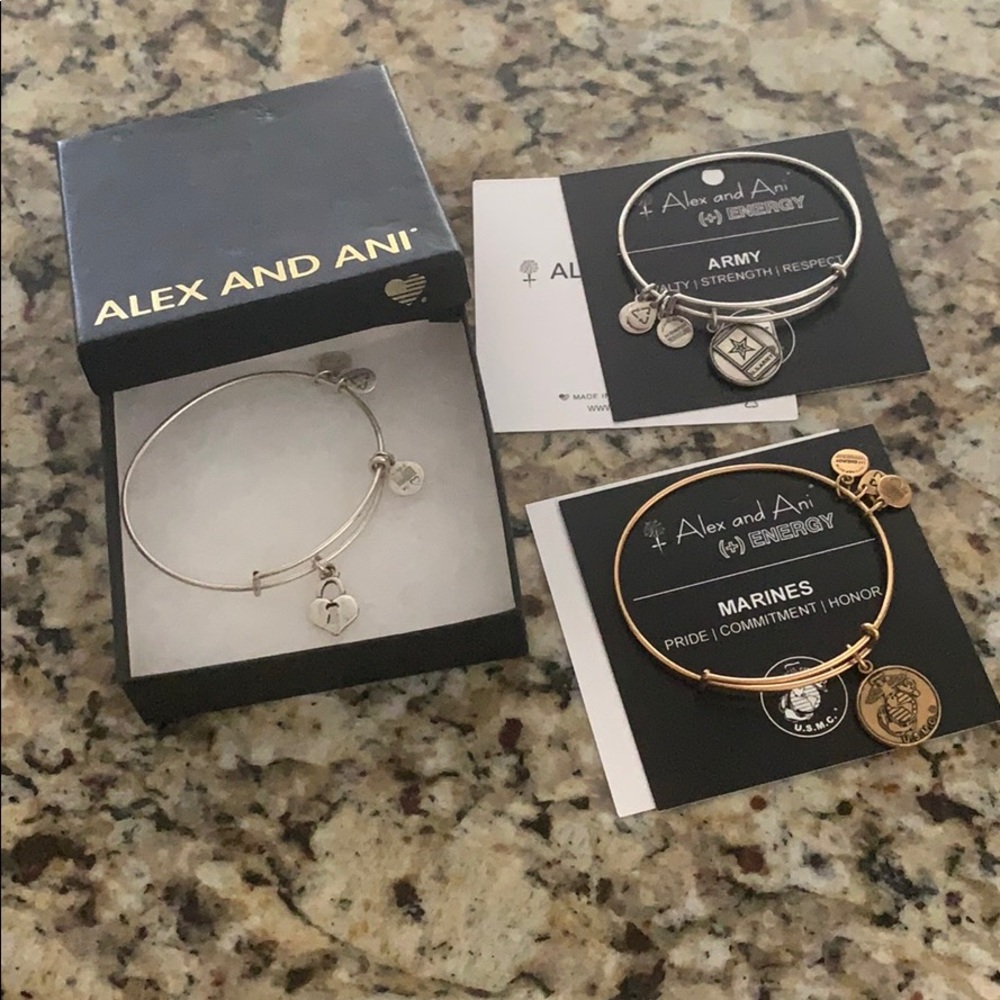 Alex and ani bracelets